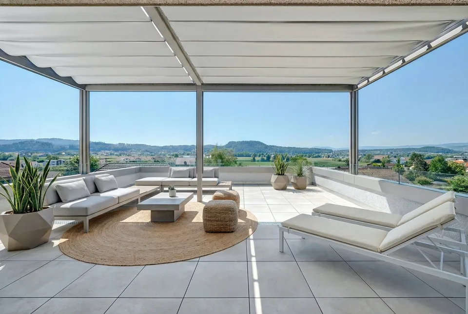 Pool & Gartenidylle: Exklusives 6.5 Zimmer Einfamilienhaus