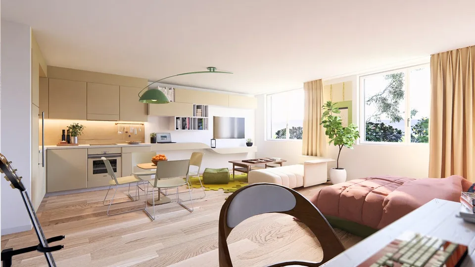 Verkauf von 25 Wohnungen vom Studio bis 5.5 Zimmer in Siviriez
