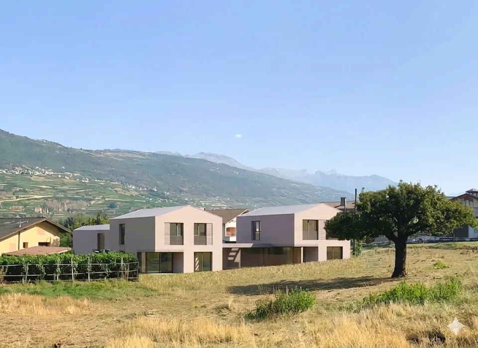 Nuova promozione di 3 ville individuali a Grône