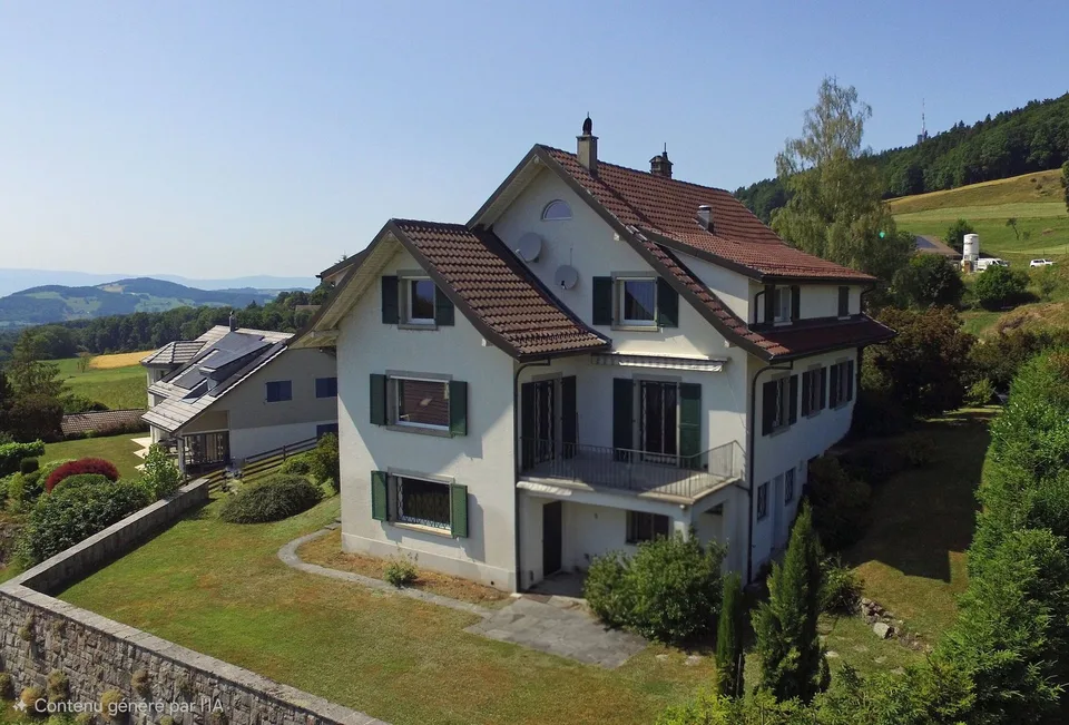Maison de Maître - Vue Panoramique sur le lac Léman - Mont-Pèlerin