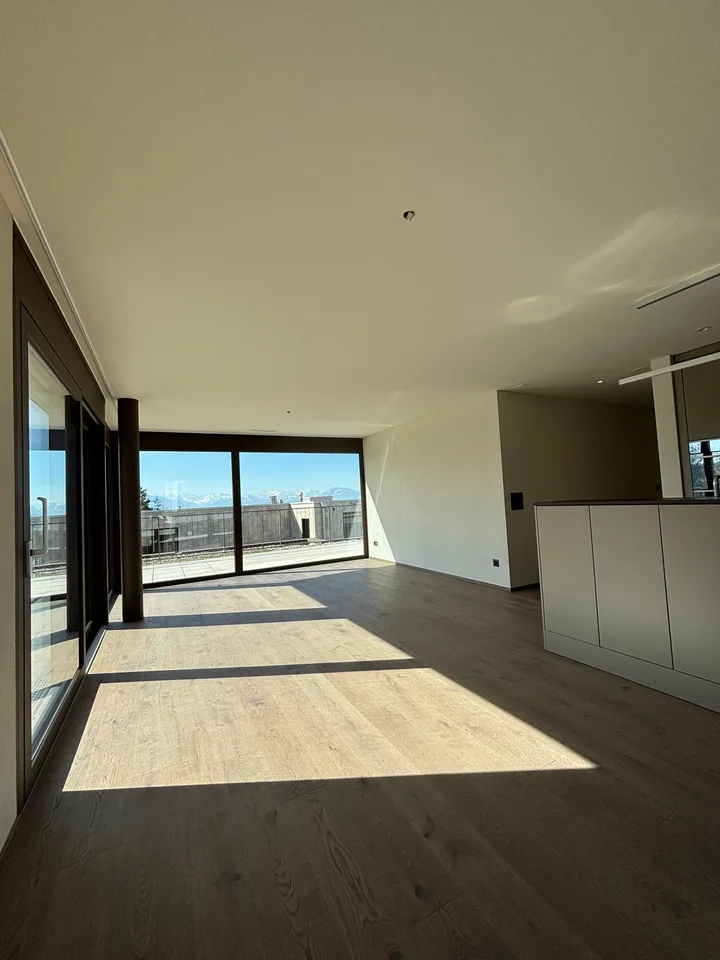 Prima locazione appartamento mansardato 2,5 locali in zona tranquilla con 2 terrazze (78m2)