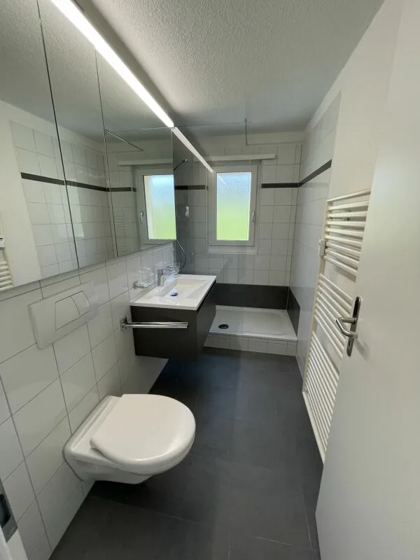 Schöne Wohnung mit wunderbarer Aussicht ins Grüne
