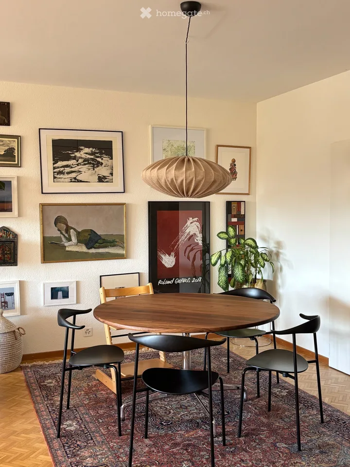 Spacious 4.5-Room Apartment with Balcony and Stunning Views facing Parc La Grange
