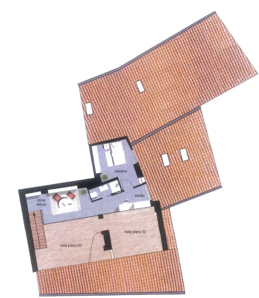 Origlio charmantes und charakteristisches Dachgeschoß