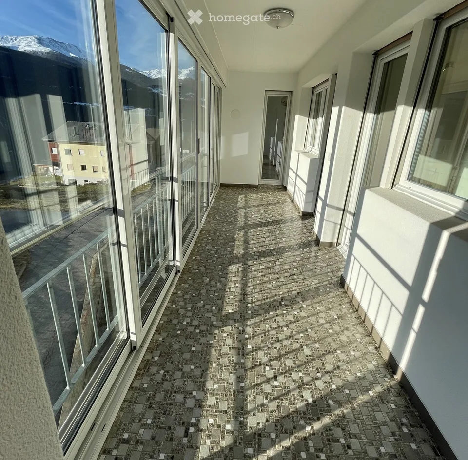 Renovierte 4.5-Zimmer-Wohnung mit 2 Terrassen und Weitsicht
