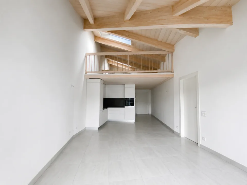 Moderno 2.5 locali con soppalco