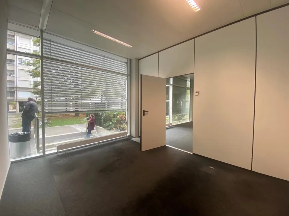 Arkaden in Charmilles in der FTI-Zone