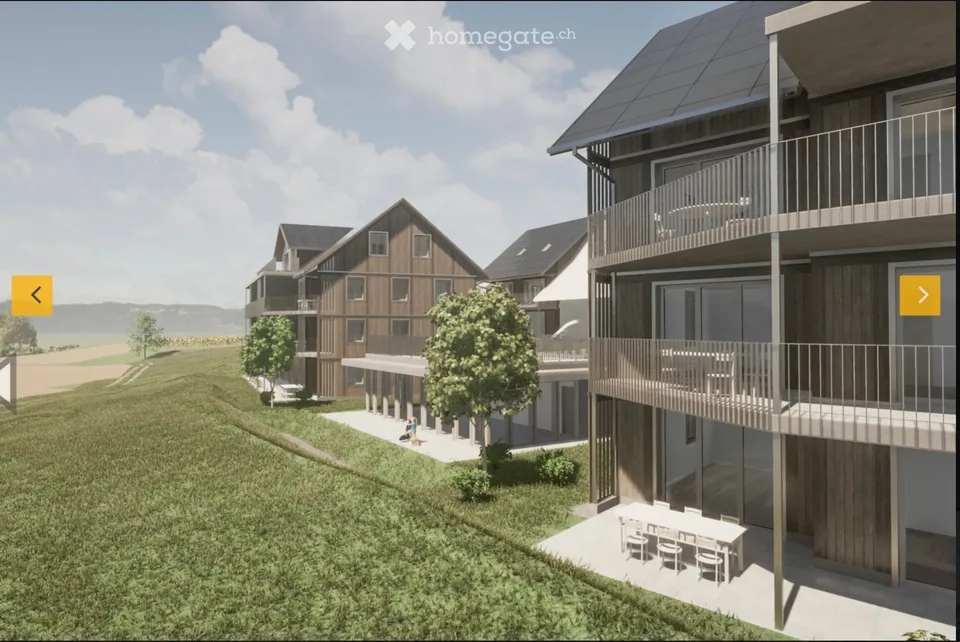 Erstbezug: Neue 2.5, 3.5, 4.5, 5,5-Zi-Wohnungen mit Terrasse/Balkon mit freier Aussicht in Eggenwil