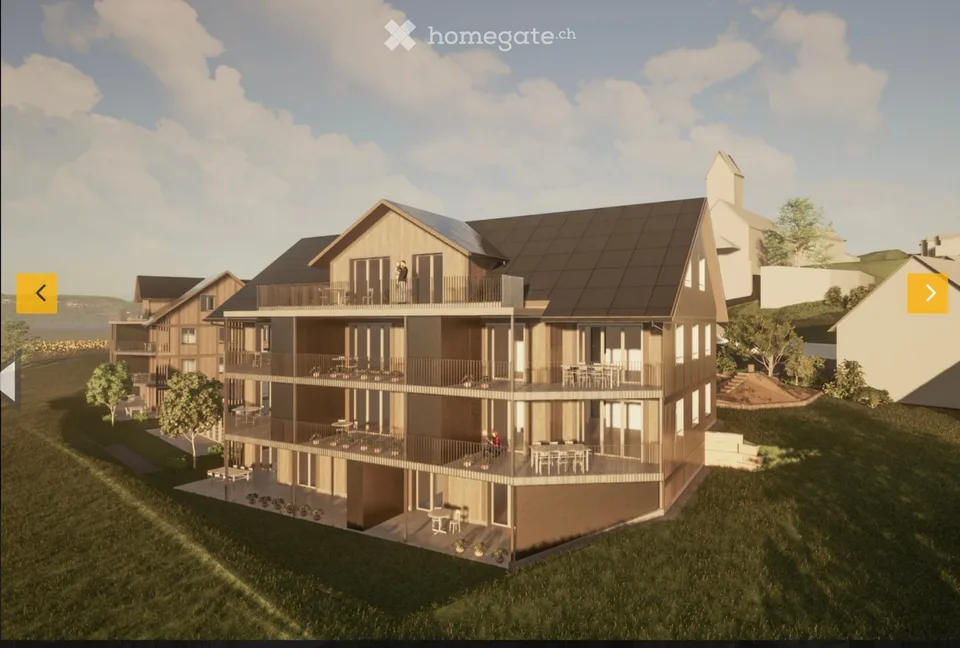 Erstbezug: Neue 2.5, 3.5, 4.5, 5,5-Zi-Wohnungen mit Terrasse/Balkon mit freier Aussicht in Eggenwil