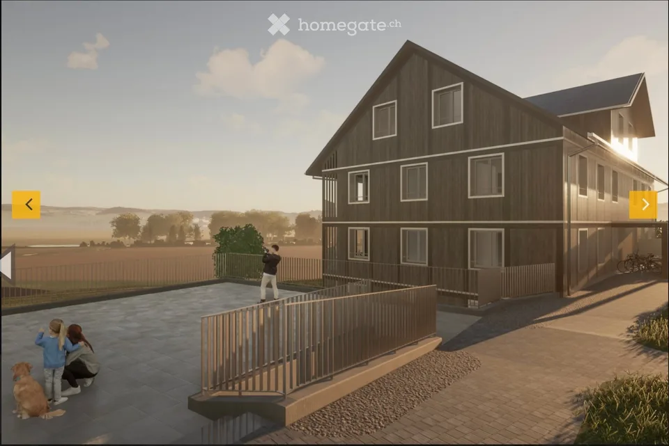 Erstbezug: Neue 2.5, 3.5, 4.5, 5,5-Zi-Wohnungen mit Terrasse/Balkon mit freier Aussicht in Eggenwil