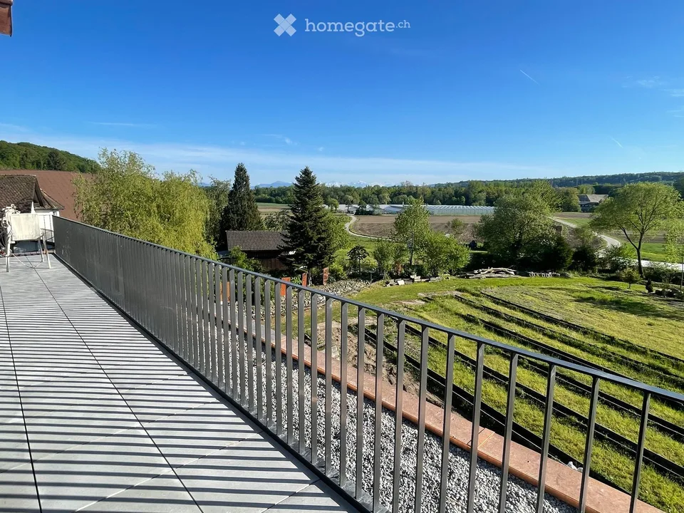 Erstbezug: Neue 2.5, 3.5, 4.5, 5,5-Zi-Wohnungen mit Terrasse/Balkon mit freier Aussicht in Eggenwil