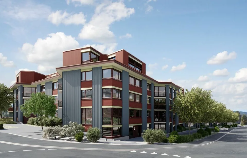 Raumhohe Wohnung im Neubauprojekt "Chrüzacher"