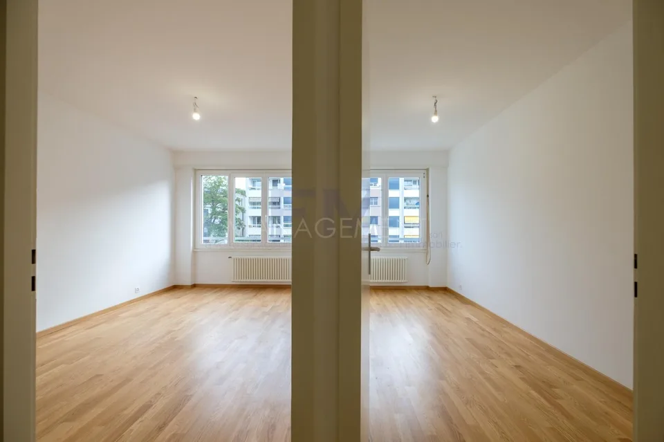 Servette, Avenue de Luserna, 4 Zimmer im 3. Stock, ca. 65m2