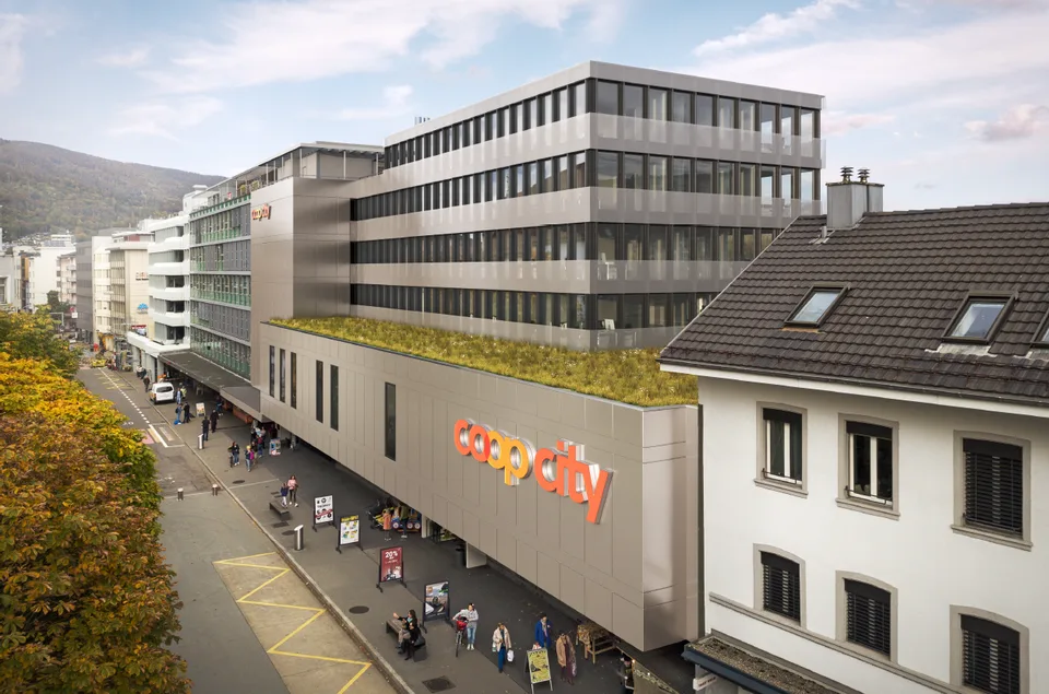 Bürofläche beim Coop City