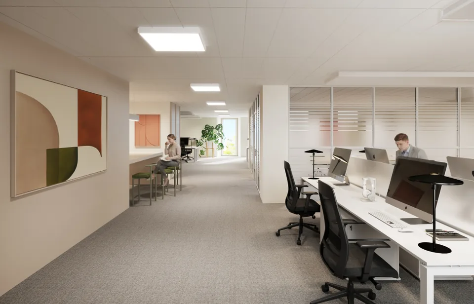 Büros im Neuzustand in einem renovierten Gebäude - Genf Hyperzentrum