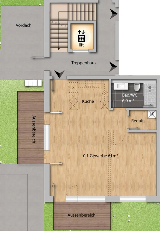 Votre nouvel emplacement / siège social dans le bâtiment neuf représentatif "Astoria"