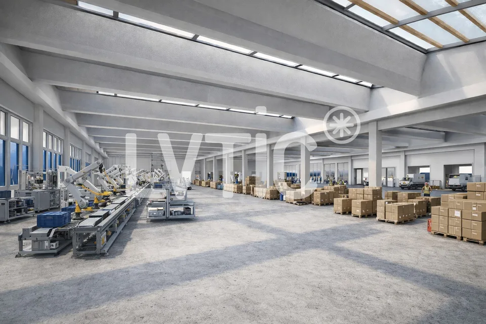 Industriehalle und Büros von 3000 m2, aufteilbar, zur Miete in Avenches