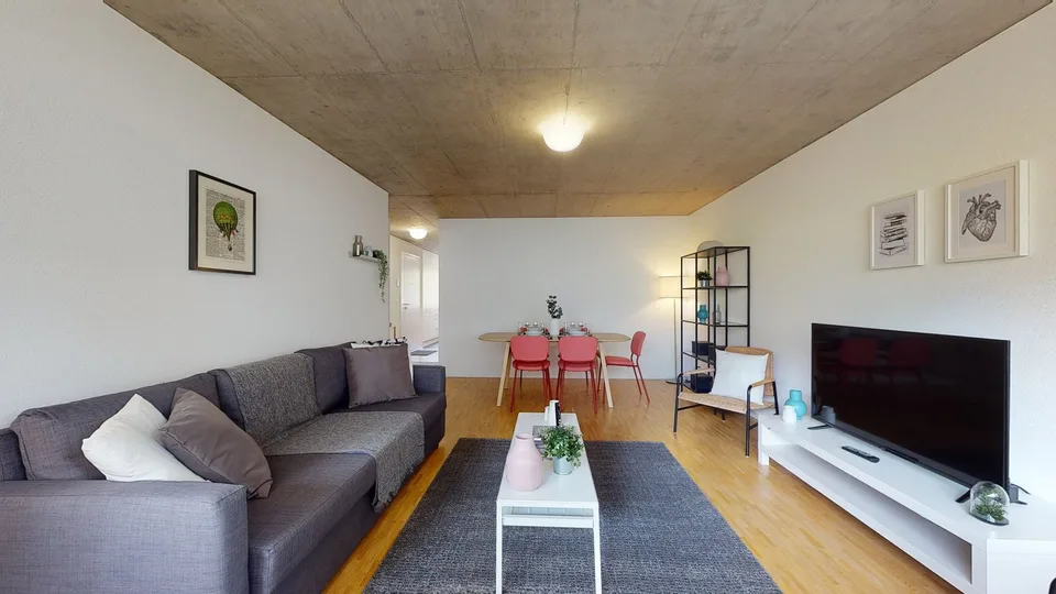 Bel appartement 3.5 pièces lumineux à la Matze, centre ville Sion