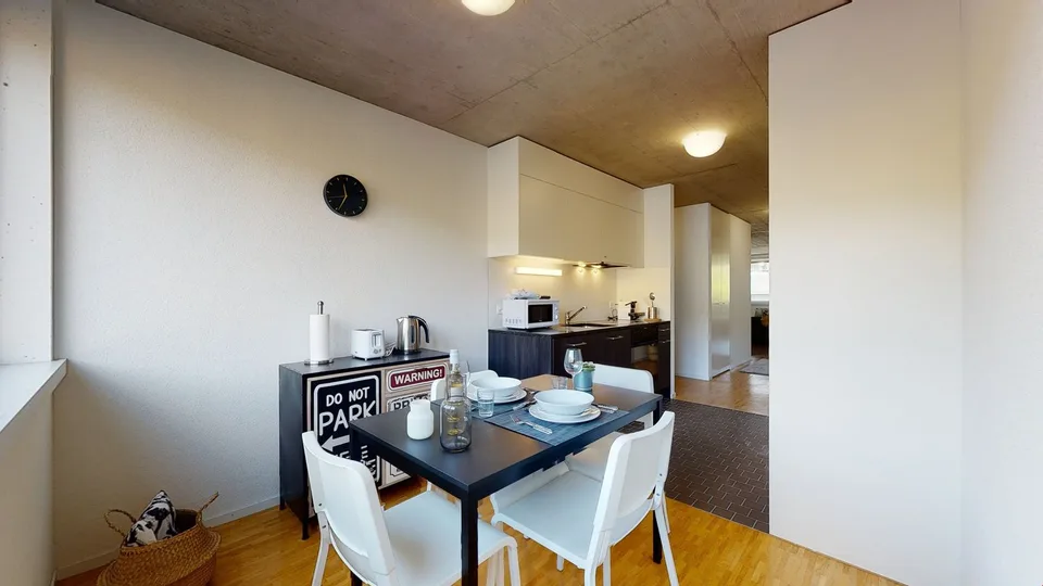 Beautiful 3.5 room apartment bright in La Matze, city center Sion