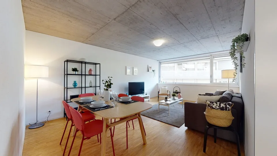 Beautiful 3.5 room apartment bright in La Matze, city center Sion – photo 11 of 17