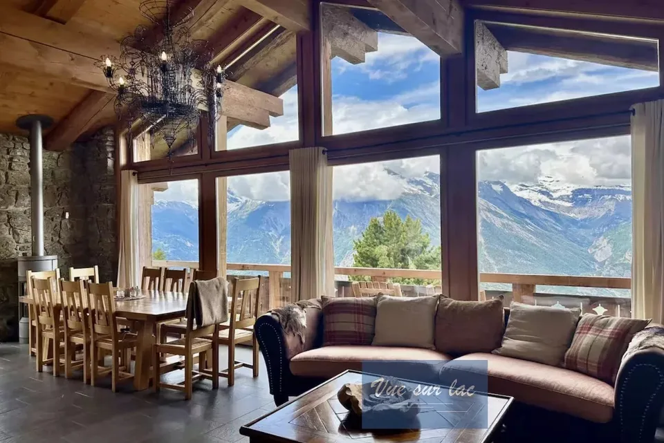 Luxus-Chalet mit Panoramablick zu vermieten/kaufen
