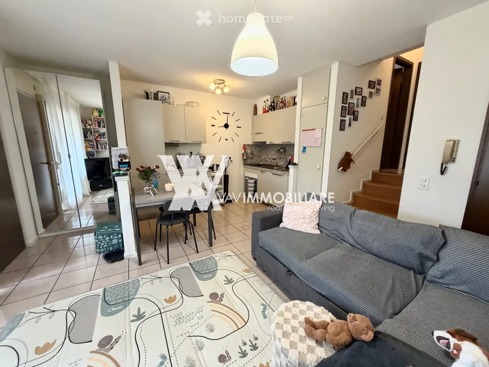 BALERNA: APPARTAMENTO 2.5 LOCALI CON VISTA NEL VERDE