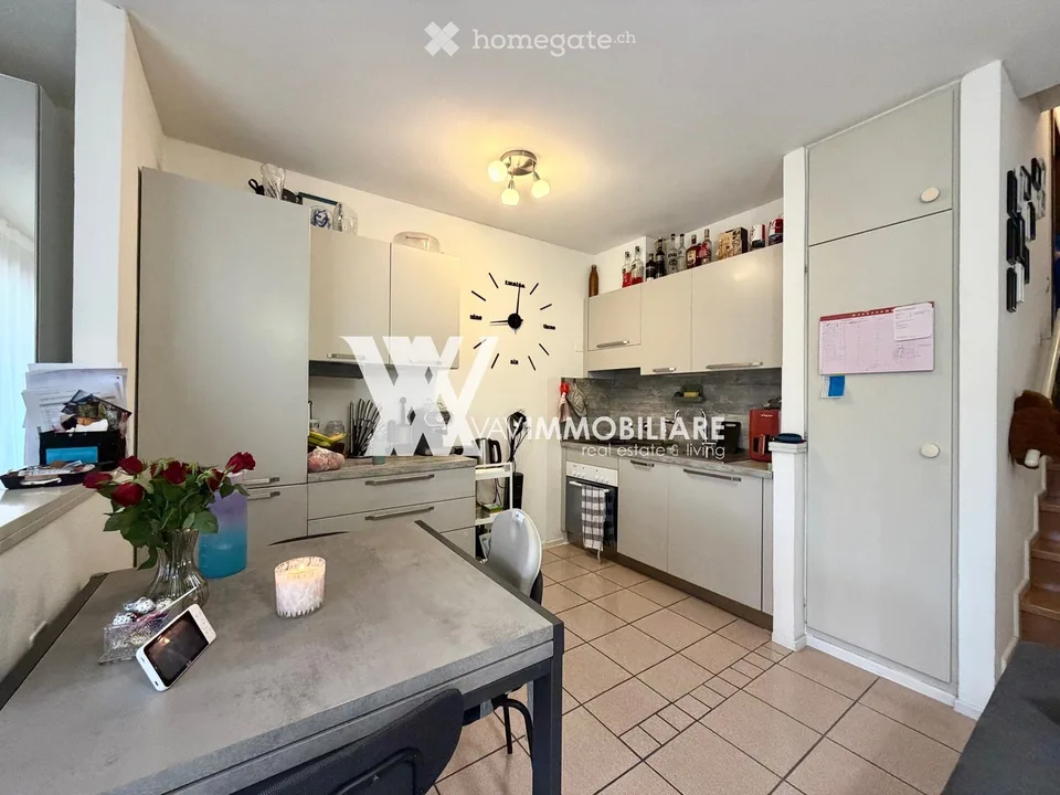 BALERNA: APPARTAMENTO 2.5 LOCALI CON VISTA NEL VERDE