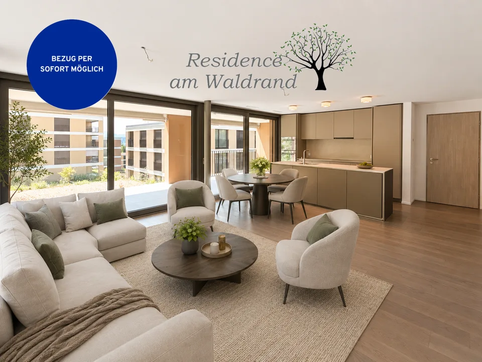 Erstbezug: Residence am Waldrand – Eigentumsstandard zwischen Luzern und Zug
