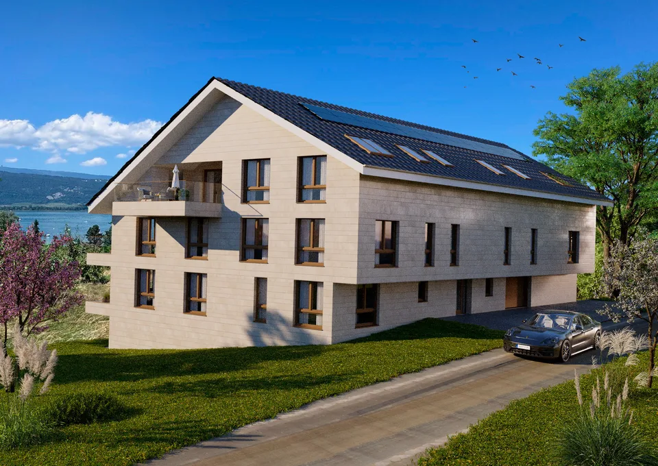 Unverbaubare Seesicht am Bielersee – Exklusive Neubauwohnungen in Lüscherz