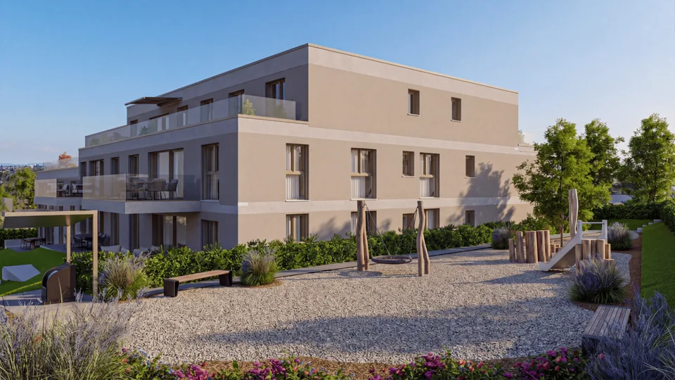 Nuova costruzione: appartamento attico esclusivo 4.5 locali con grande terrazza soleggiata a Frasnacht – foto 8 di 9