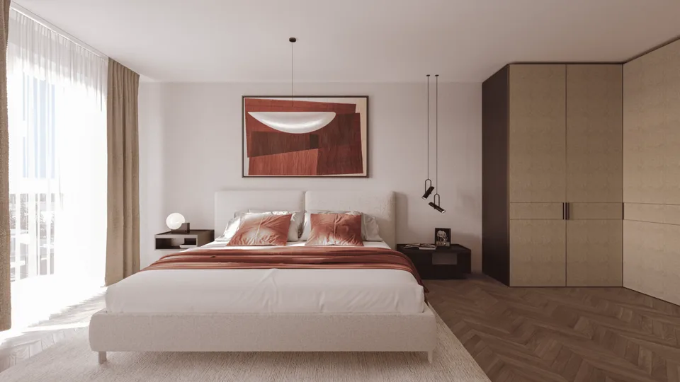 Neubau: Exklusive 4.5-Zimmer-Attikawohnung mit grosser Sonnenterrasse in Frasnacht