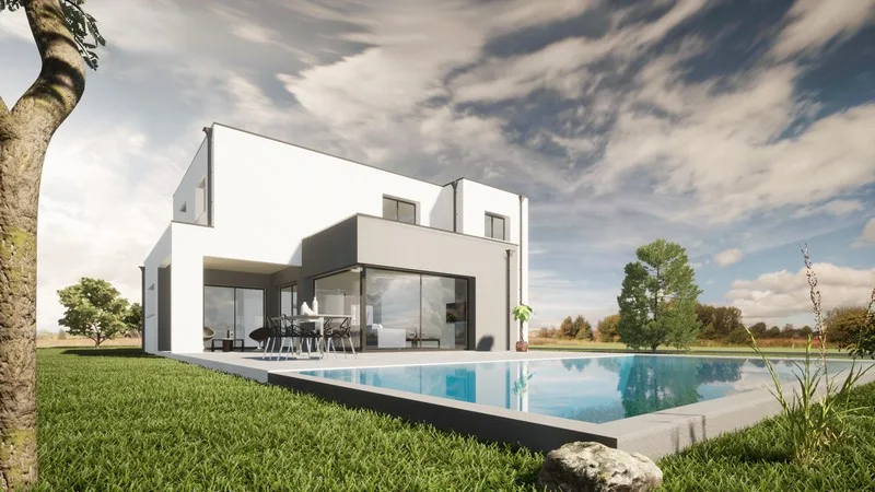 Bau Projekt in Village-Neuf mit herrlicher Situation – Foto 6 von 6