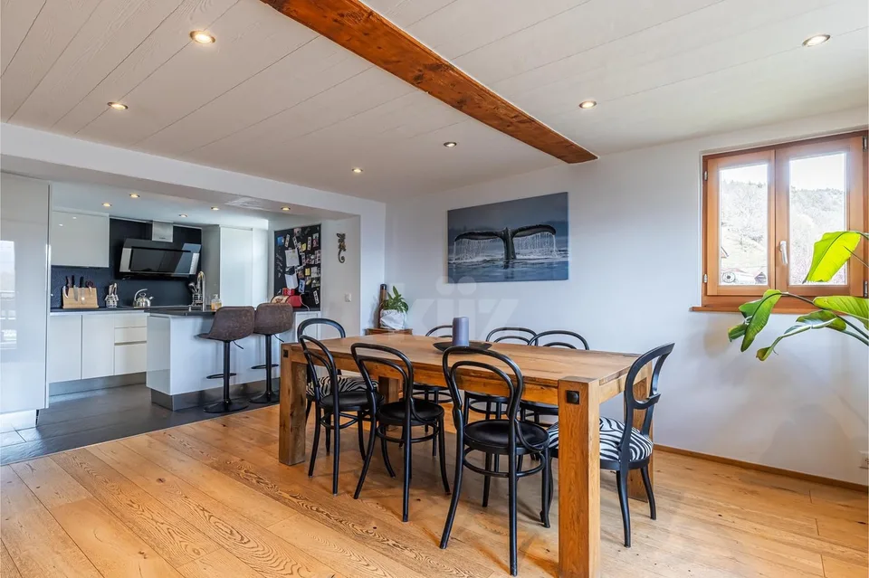 Magnifique chalet rénové avec vue sur les Alpes