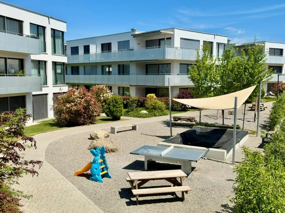 Appartement neuf de 5 1/2 pièces Minergie avec grand balcon et finitions de haute qualité
