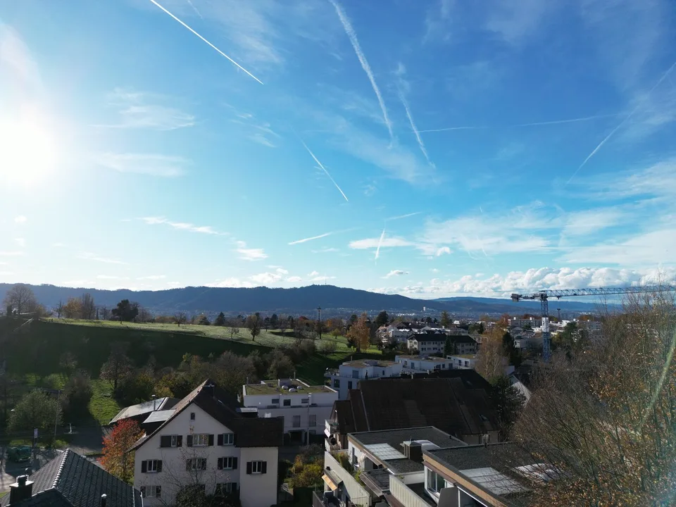 Penthouse mit spektakulärer Weitsicht & grosser Dachterrasse in Zürich-Witikon