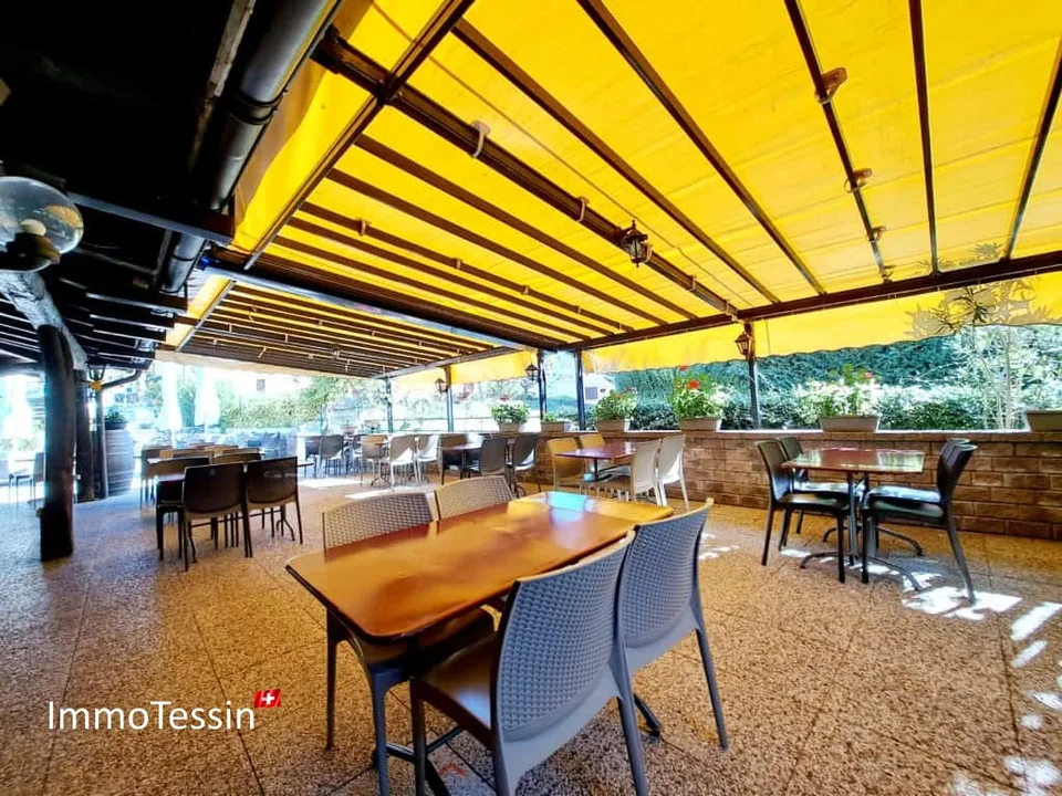 SELTENHEIT: Restaurant & Hotel B&B Gästehaus mit riesigem touristischem Potenzial direkt bei Monte Lema Drahtseilbahn – Foto 10 von 13