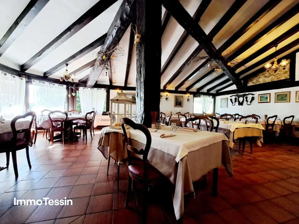 SELTENHEIT: Restaurant & Hotel B&B Gästehaus mit riesigem touristischem Potenzial direkt bei Monte Lema Drahtseilbahn – Foto 13 von 13