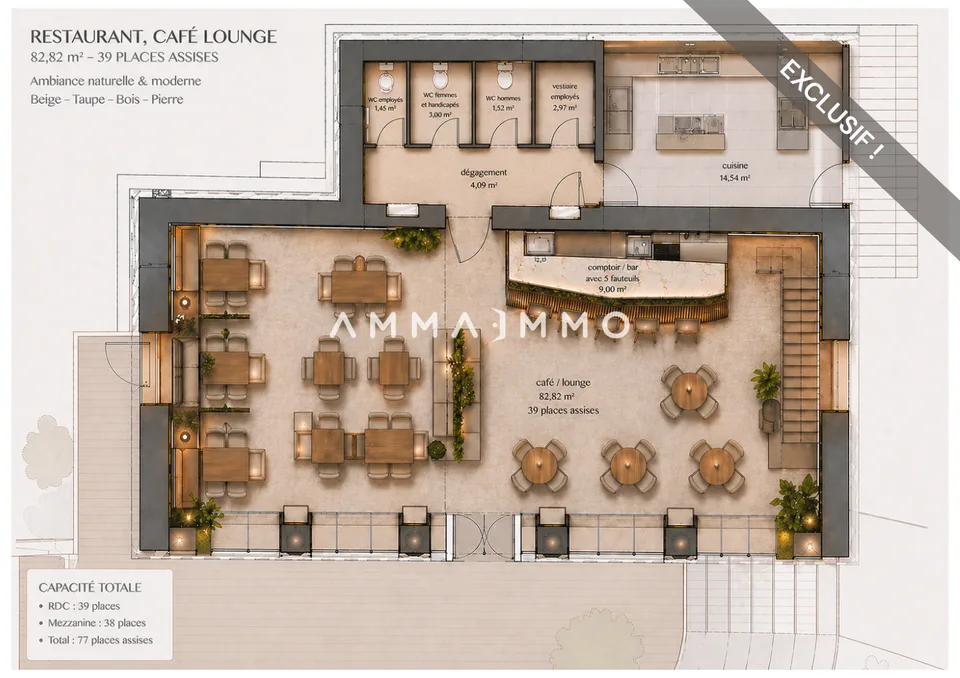 Projet de Restaurant-Bar avec grand potentiel
