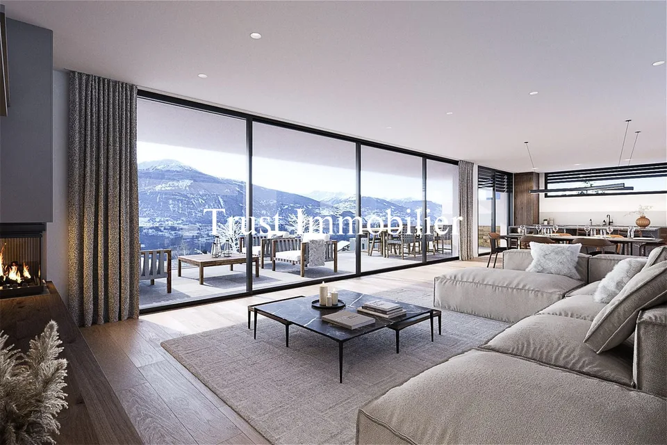 6003. Nuova casa moderna a Chermignon d'en Haut