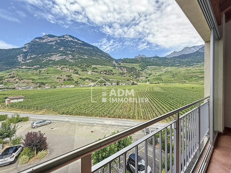 Saillon, Duplex 4.5 Zimmer mit atemberaubendem Blick auf die Bäder von Saillon – Foto 12 von 13