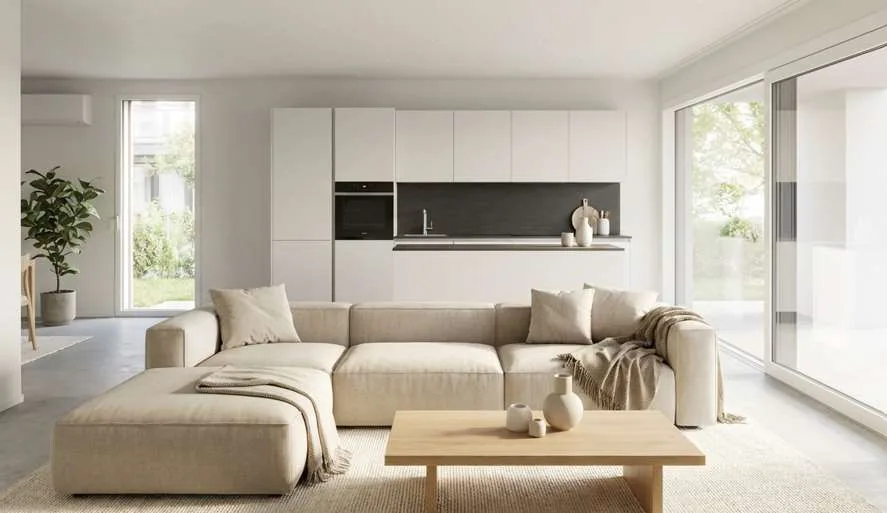 Neue 4.5-Zimmer-Duplexwohnung in Cureglia, mit privatem Garten