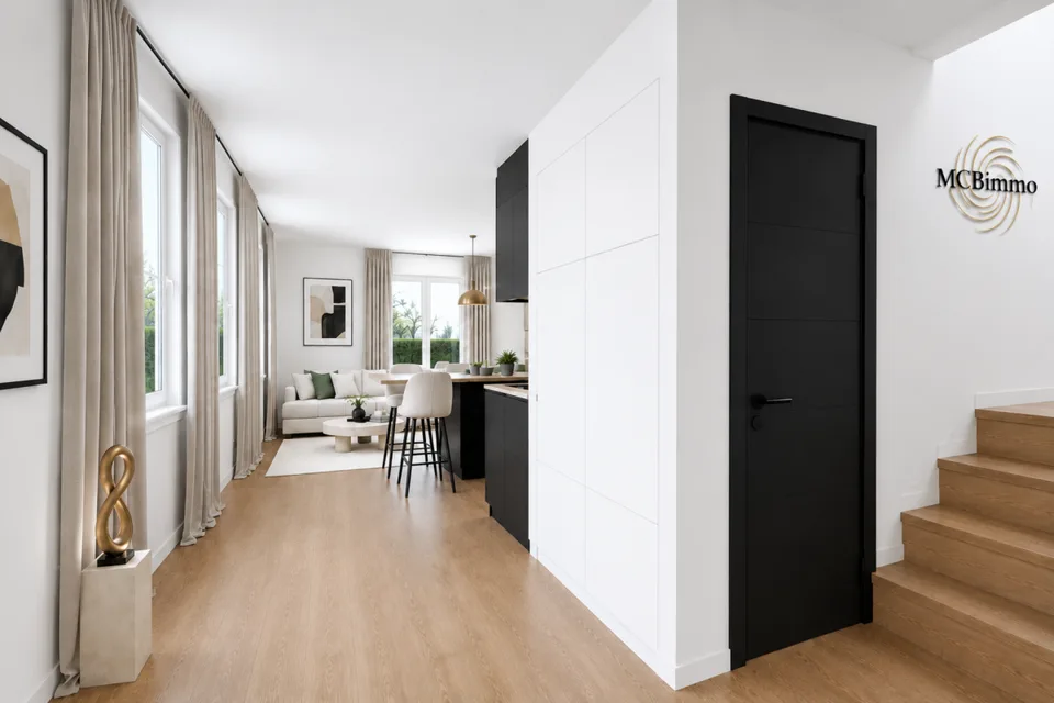 MCBimmo präsentiert eine wunderschöne 4.5-Zimmer-Neuwohnung mit Terrasse und Rasen