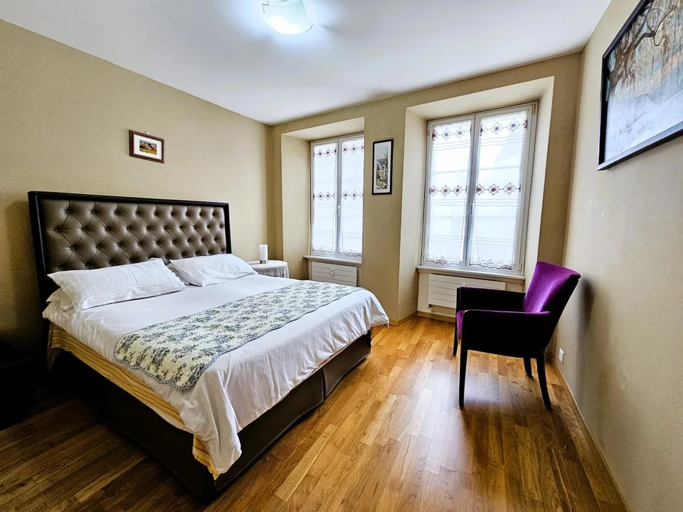 Prachtvolles Apartment mit atemberaubendem Panoramablick auf den Genfersee und die Berge