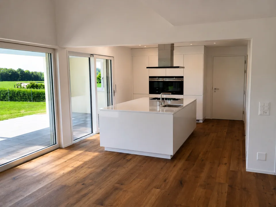 Charming single-family house in Guschelmuth – living with a far-reaching view and tranquility – photo 9 of 14