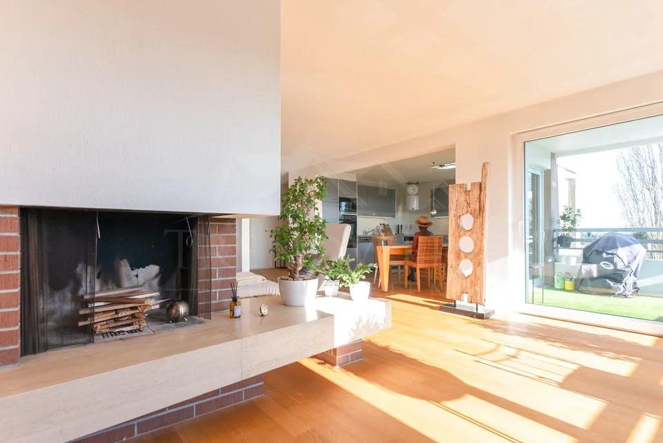 Appartamento accogliente di 4,5 locali con vista panoramica a Ortschwaben