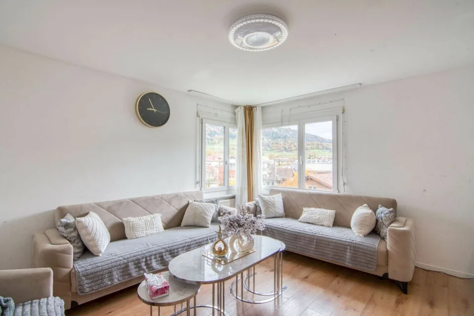 Zentral wohnen in Oberdiessbach - 3.5-Zimmer-Wohnung mit Potenzial zur individuellen Gestaltung
