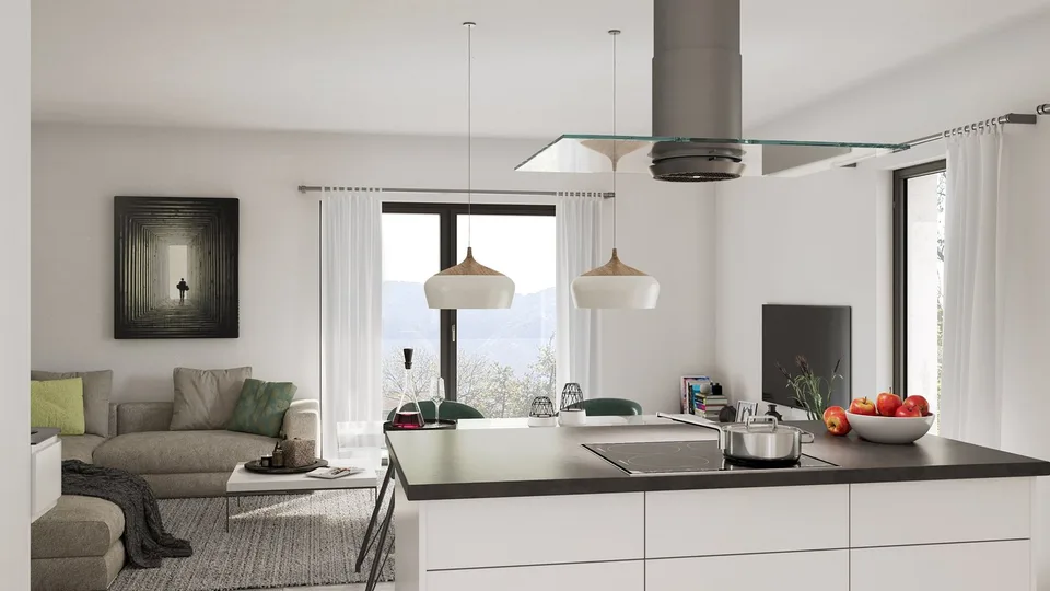 Penthouse 3.5 pièces avec toit terrasse à Vacallo