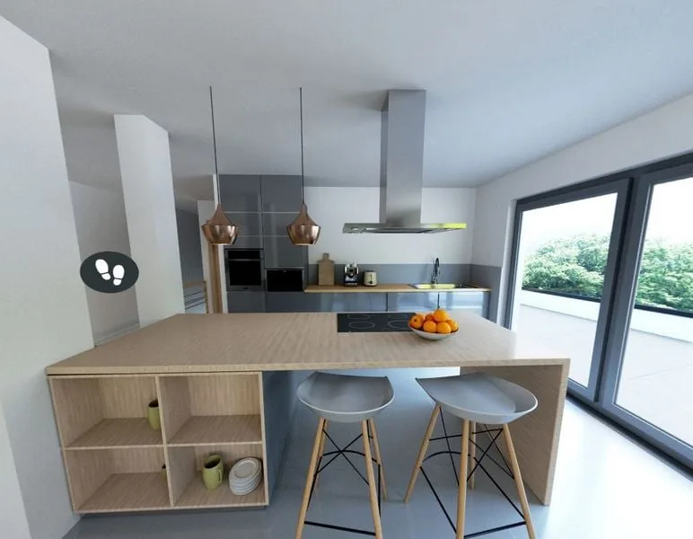 Bau Projekt in Hésingue mit herrlicher Situation