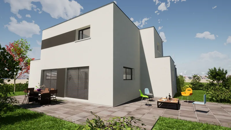 Bau Projekt in Hésingue mit herrlicher Situation