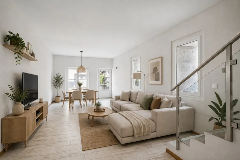 Duplex di 4.5 locali con carattere in piccola PPE